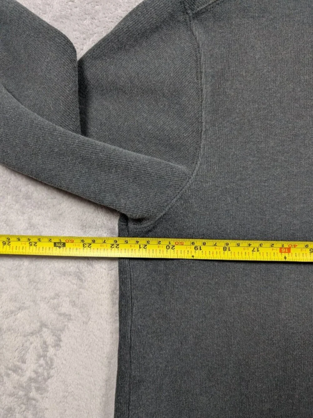 Polo By Ralph Lauren Sweater Mens Medium Gray Mock Neck Casual Business - Picture 5 of 8